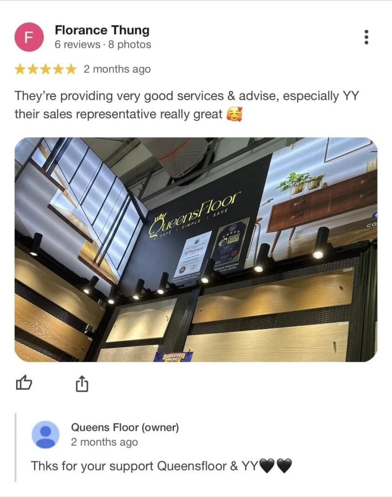 customer review