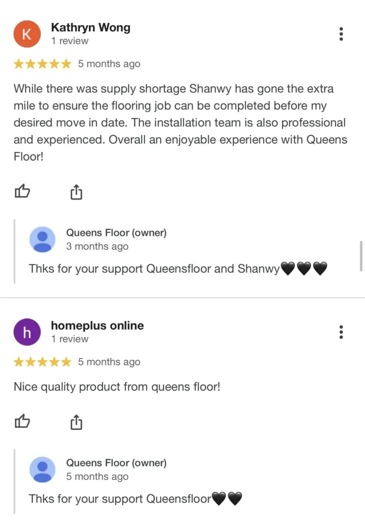 customer review