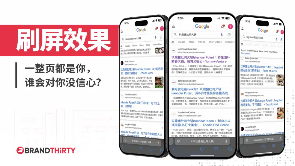 Brandthirty的刷屏