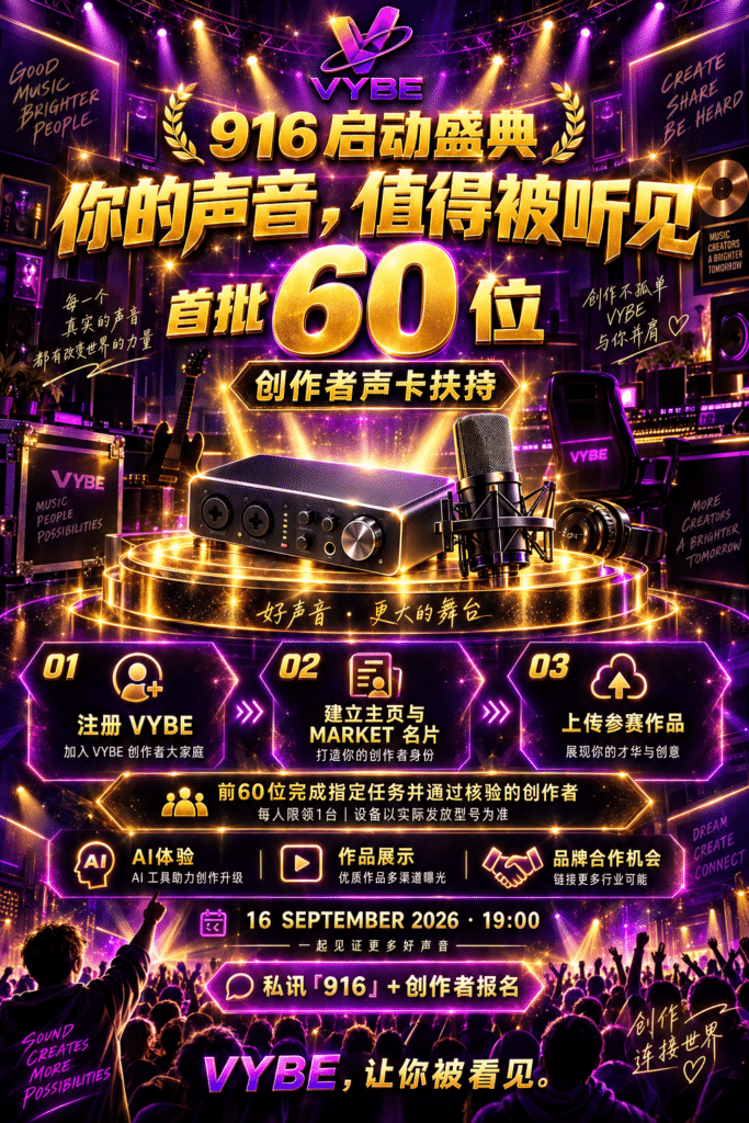 916 VYBE 启动盛典